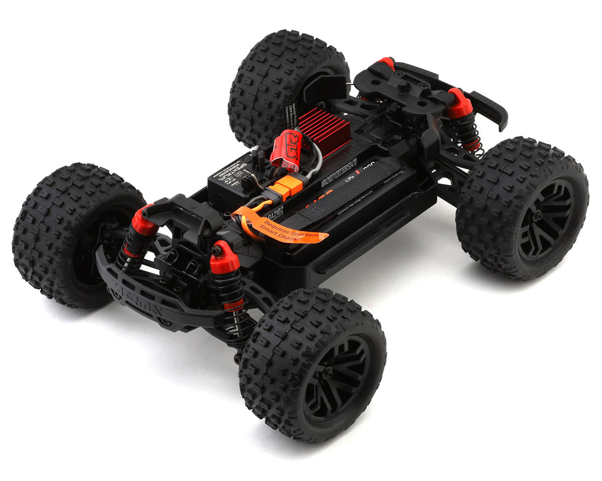 1/18 GRANITE GROM MEGA 380 Brushed 4X4 Monster Truck RTR with Battery & Charger, Blue